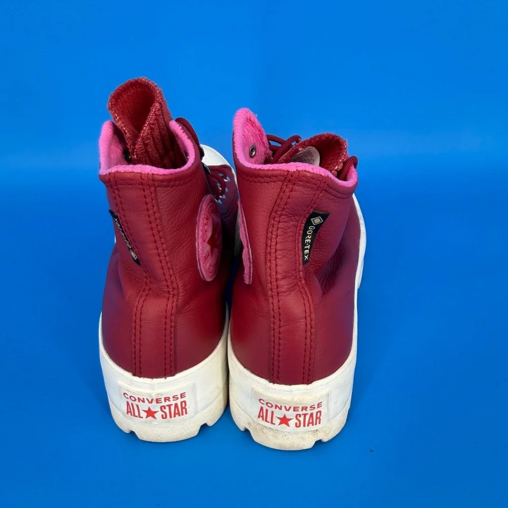 Converse Chuck Taylor All Star Lugged GORE-TEX Burgundy Leather 565007C 10‎